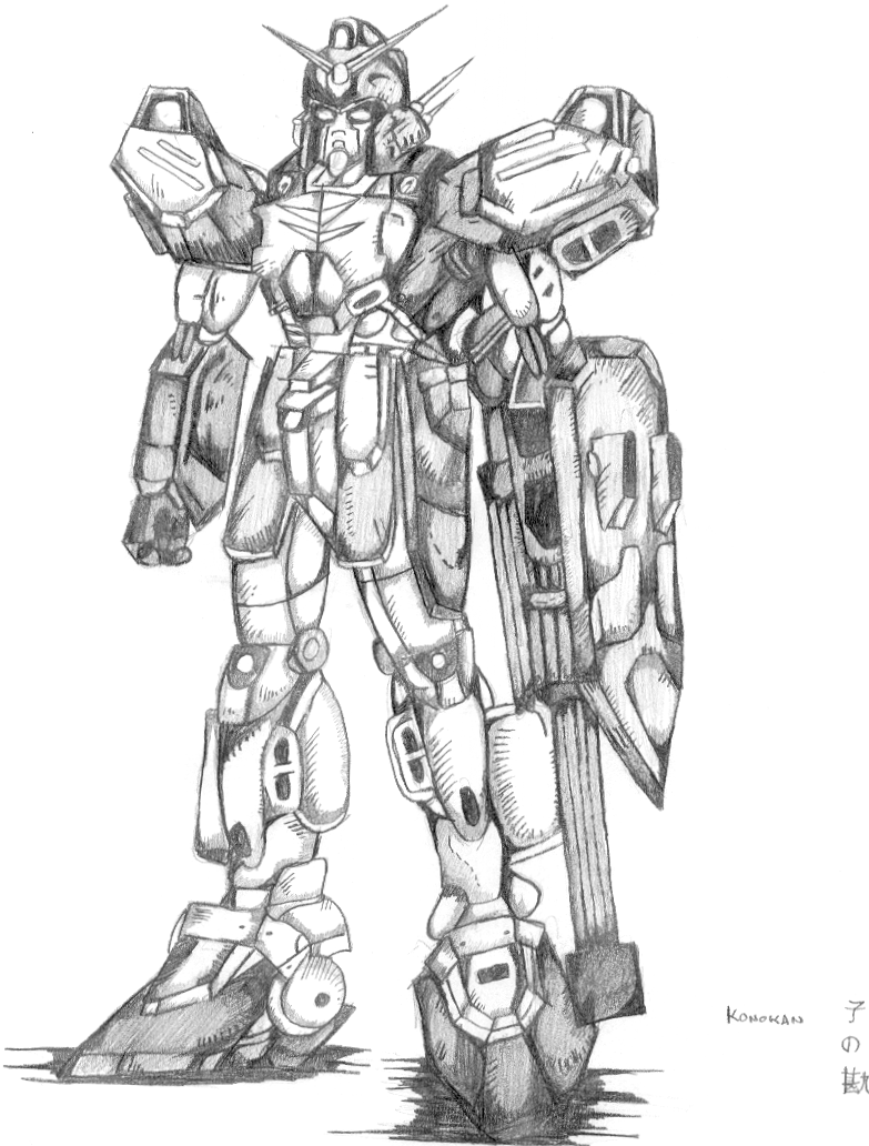 Heavyarms, Drawn by Konokan